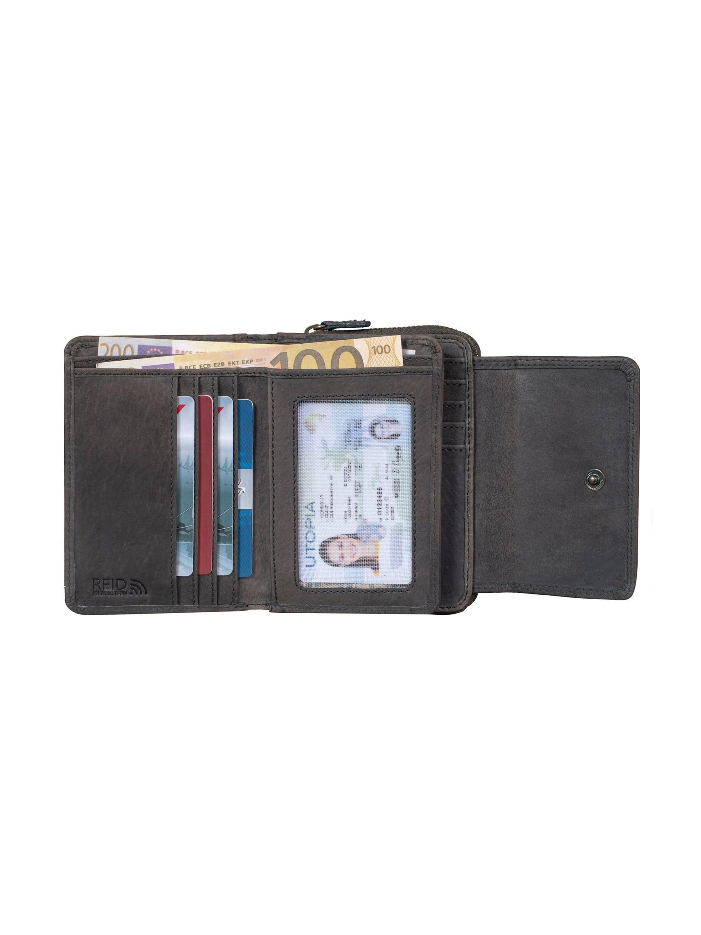 Benthill Wallet in Grey