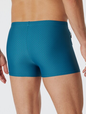 SCHIESSER Zwemshorts ' Classic Swim ' in Blauw