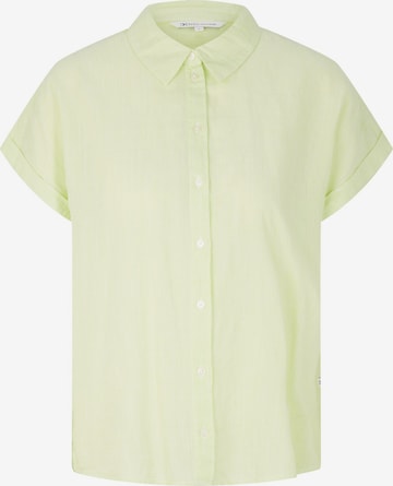 TOM TAILOR DENIM - Blusa en verde: frente