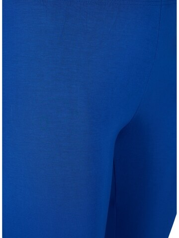 Zizzi Skinny Leggings in Blauw