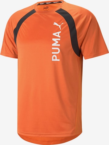 PUMA Functioneel shirt in Oranje: voorkant