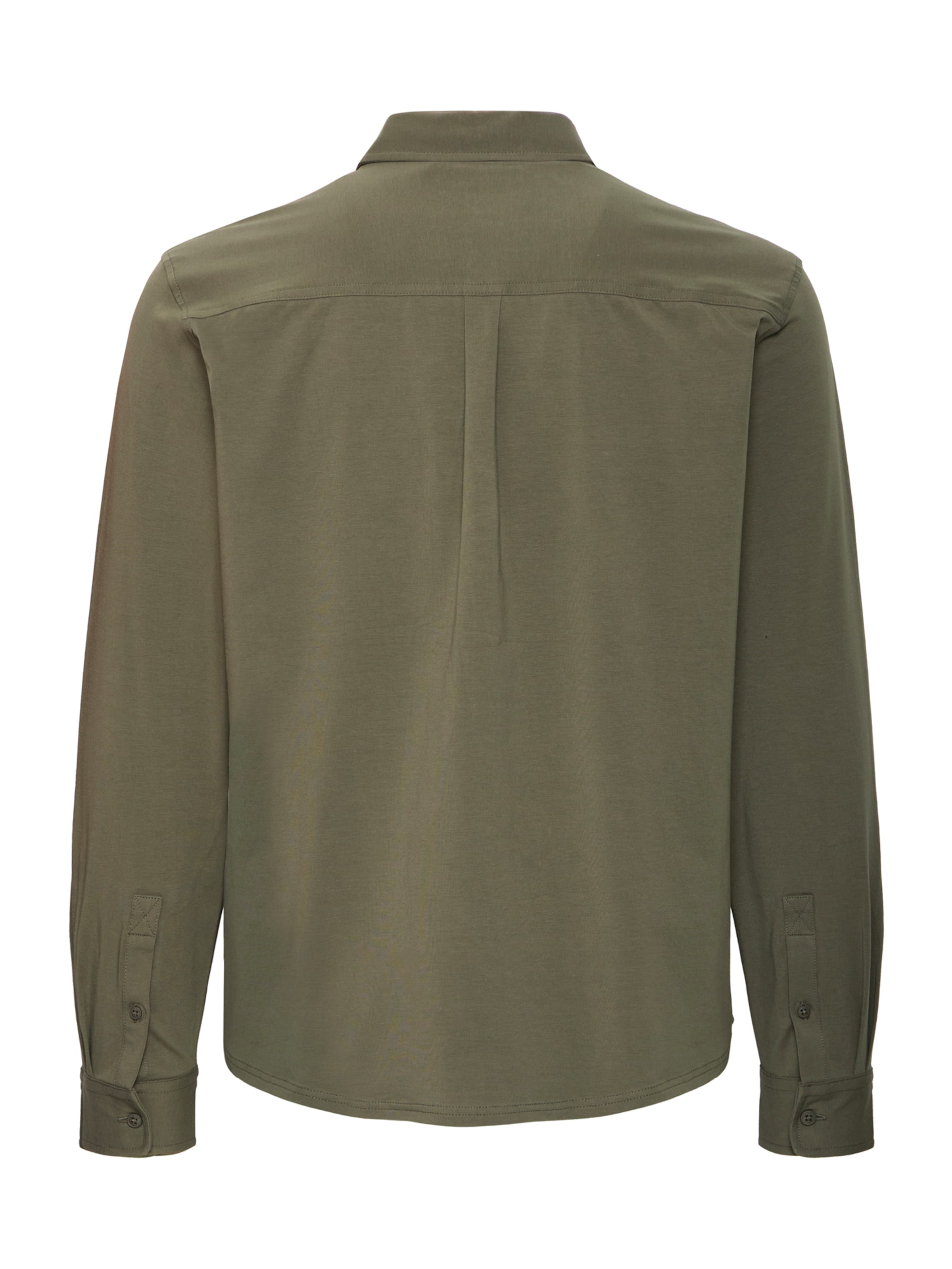 BLEND Средняя посадка Рубашка 'BHALO' в Зеленый