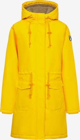 Derbe Winter Jacket 'Friese Festholm' in Yellow: front