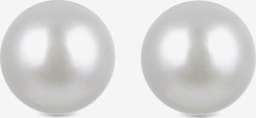 Luxenter - Pendientes 'Básico' en blanco: frente