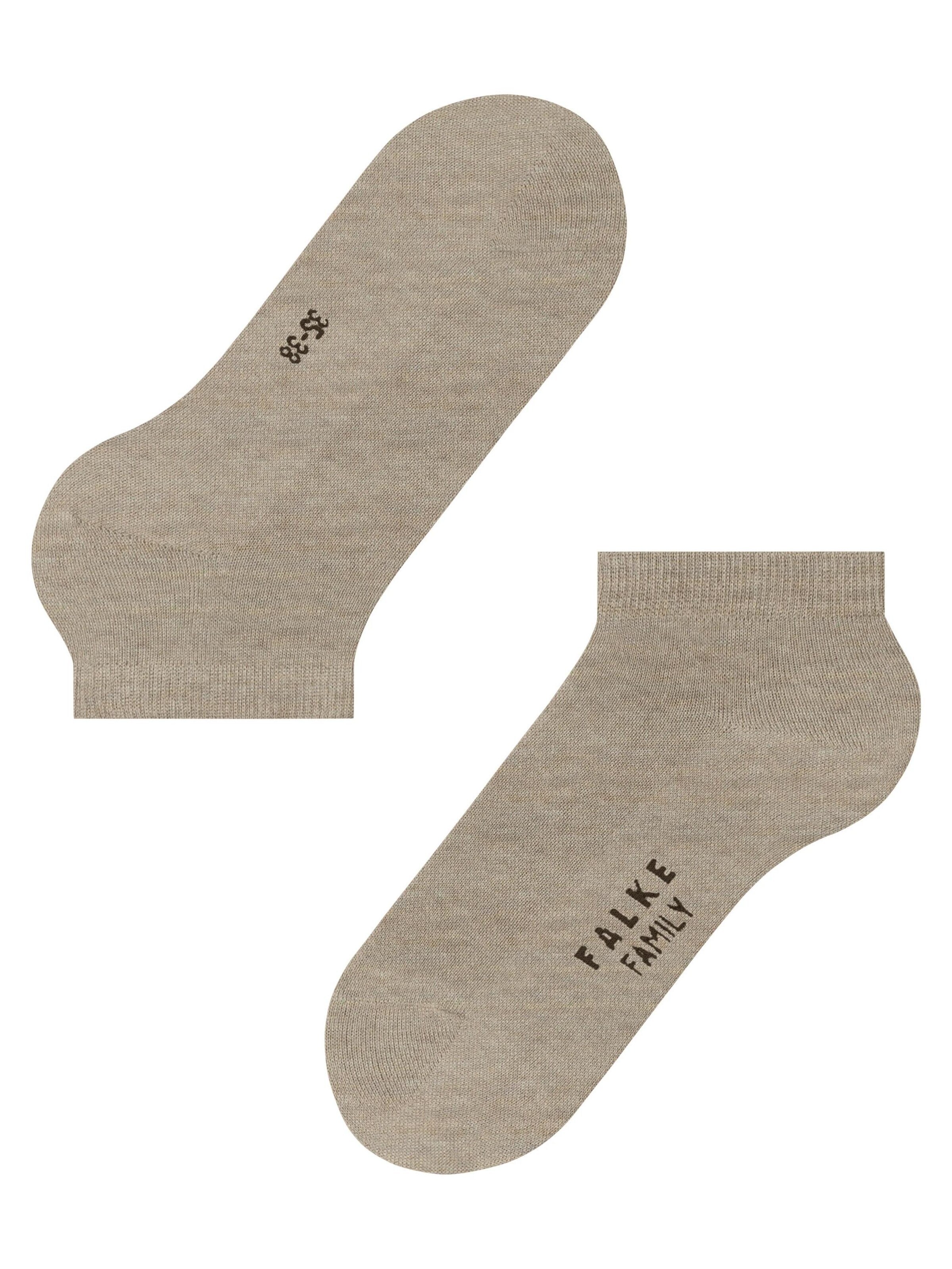 FALKE Ankle Socks 'Family' in Beige