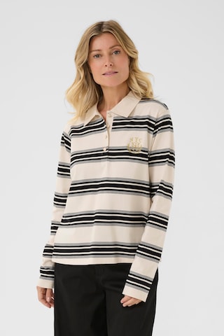 Sweat-shirt Cream en beige : devant