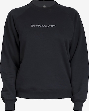Magadi Sportsweatshirt 'Bella' in Schwarz: Vorderseite