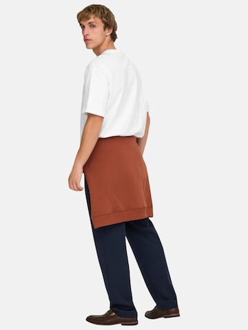 Only & Sons Shirt 'ONSFRED LIFE RLX SS TEE NOOS' in Wit