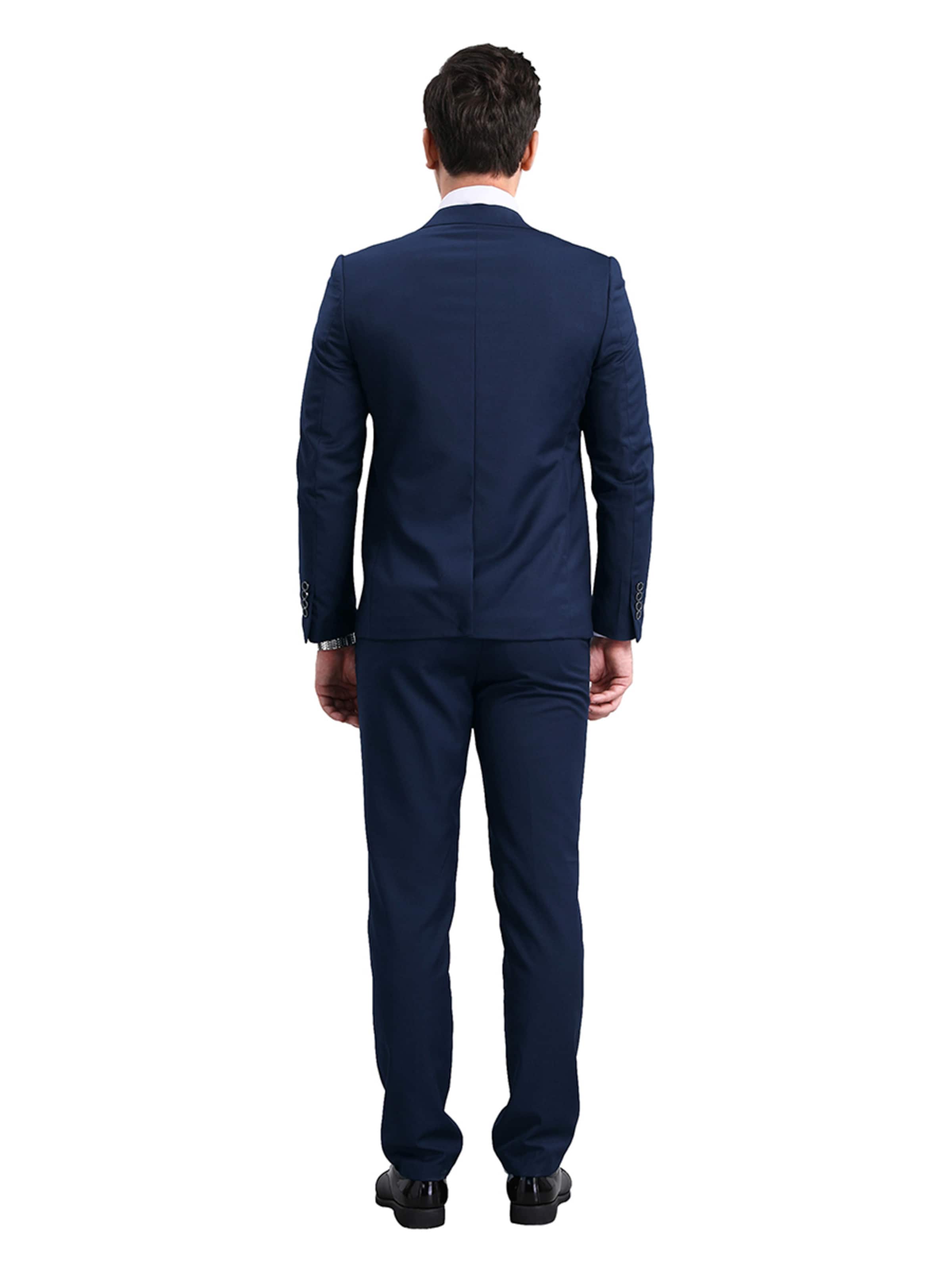 Youthup Slim fit Suit in Blue