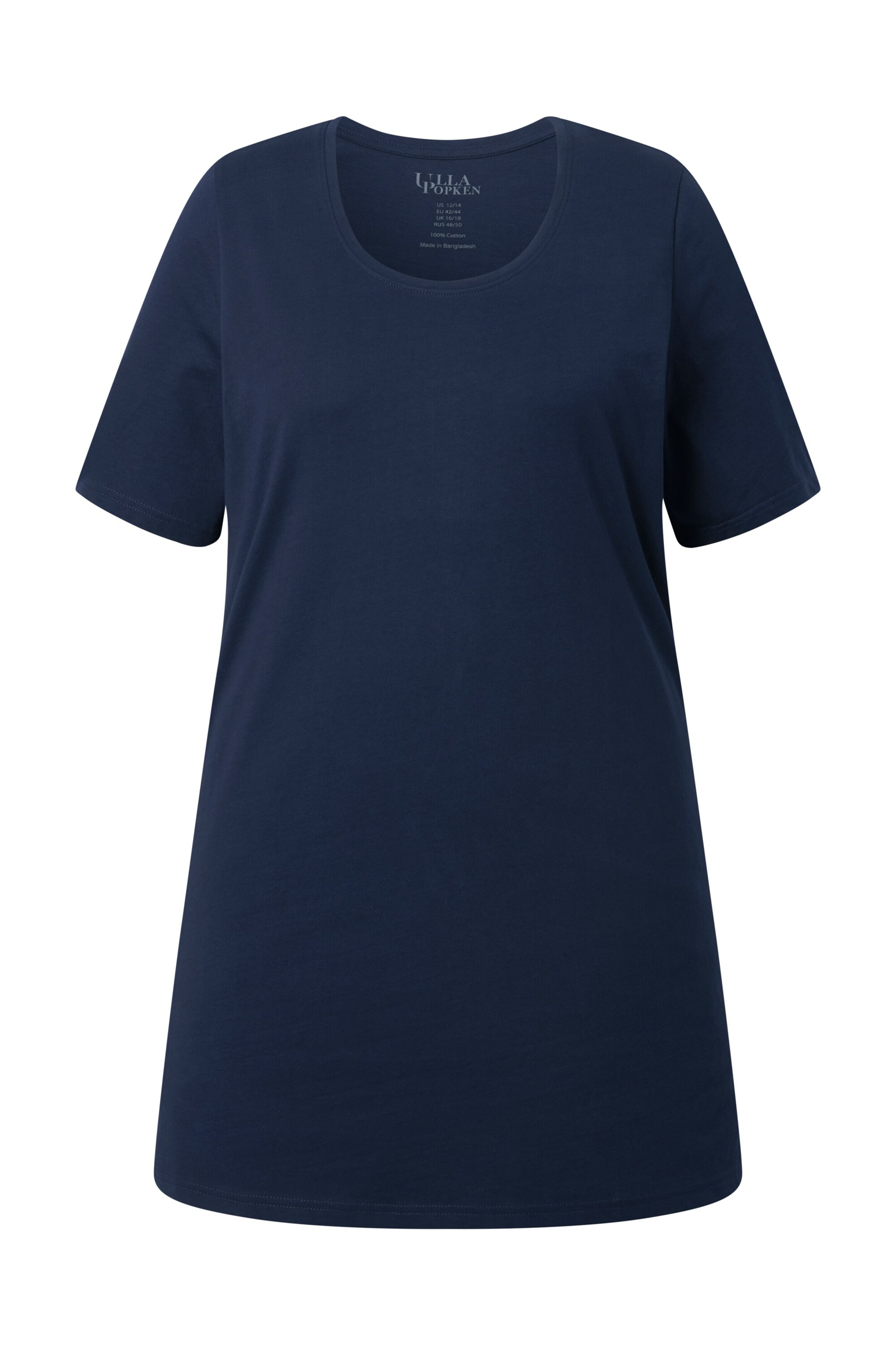 Ulla Popken Shirt in Blau: Vorderseite