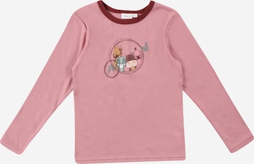 T-Shirt NAME IT en rose : devant