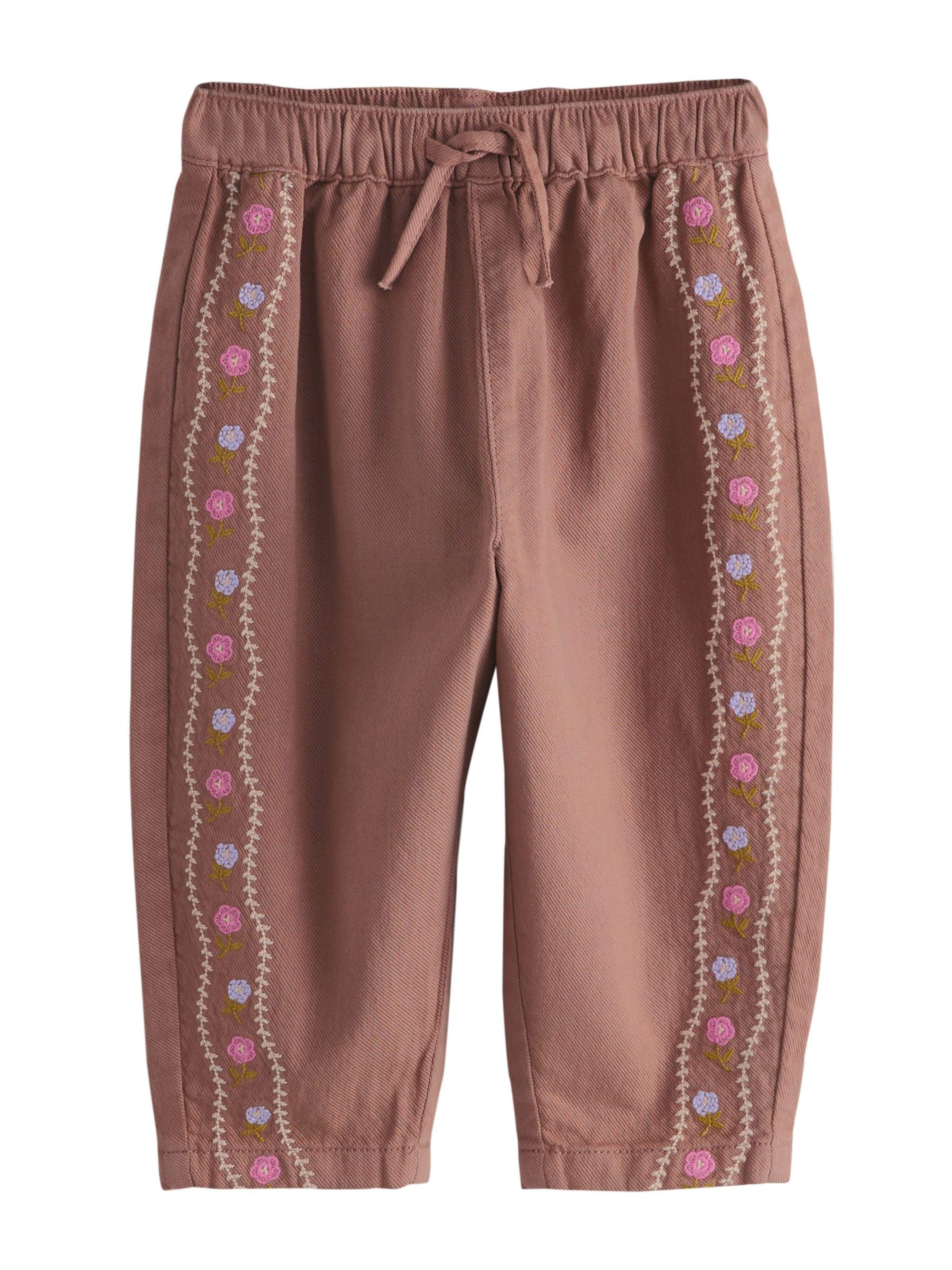 Next - Tapered Pantalón en marrón: frente