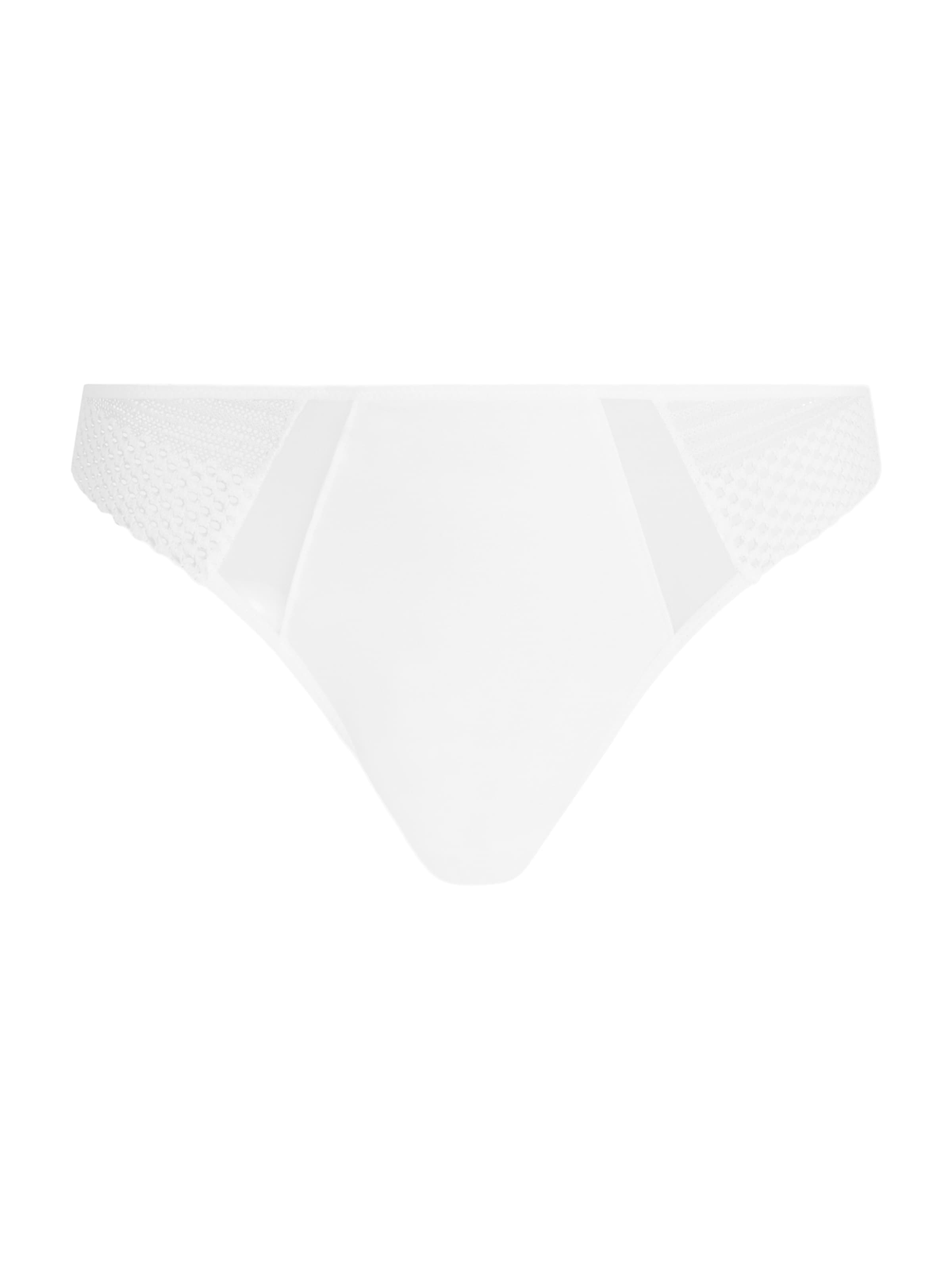 String Chantelle en blanc : devant