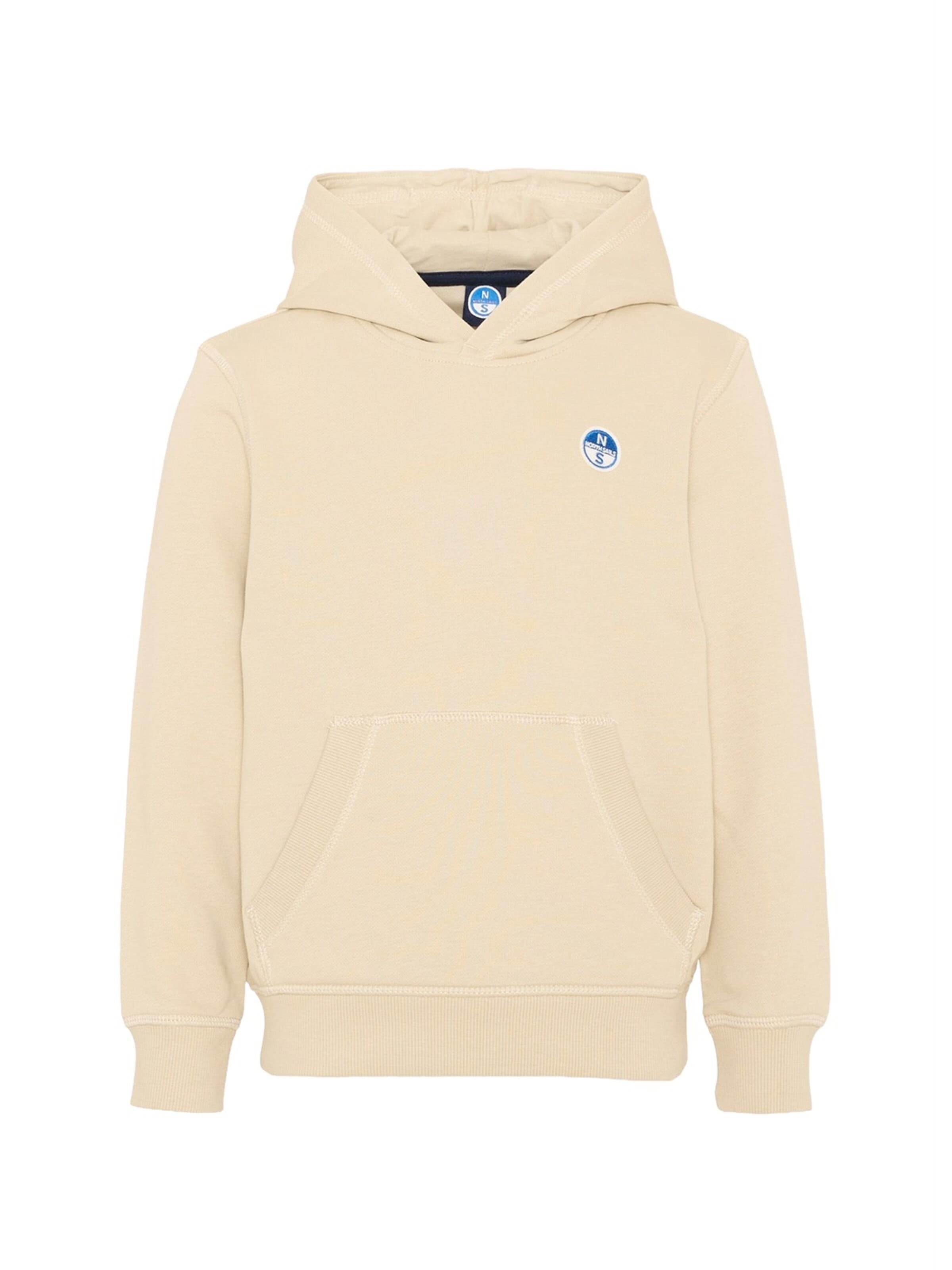 Felpa di North Sails in beige: frontale