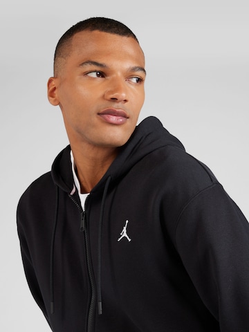 Jordan Zip-Up Hoodie in Black