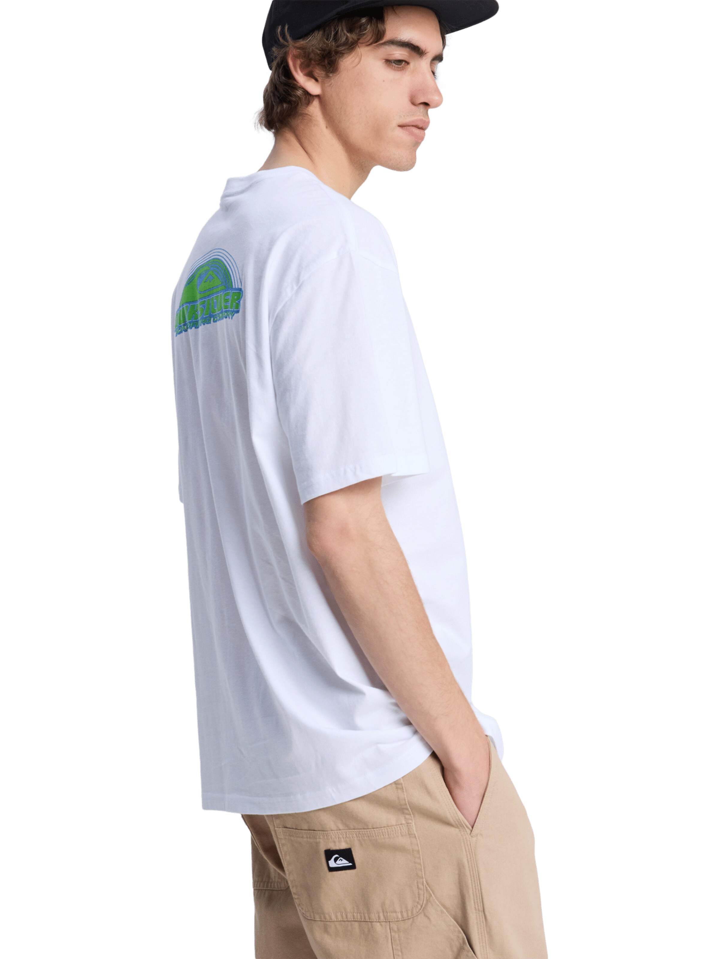 QUIKSILVER T-shirt in Weiß