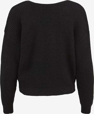 VILA Sweater 'Glacy' in Black