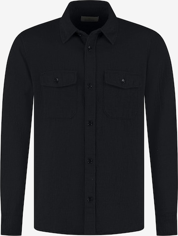 Chemise 'Otes' Dstrezzed en noir : devant