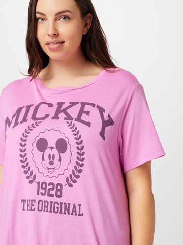 Maglietta 'MICKEY' di ONLY Carmakoma in lilla