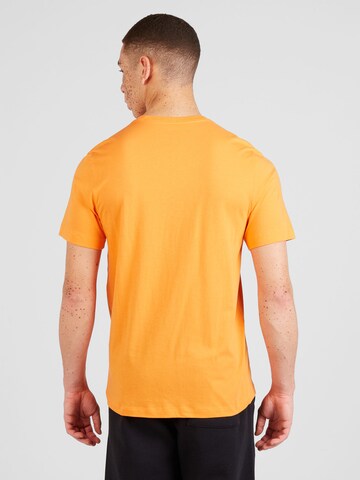 Nike Sportswear Rovný strih Tričko 'Club' - oranžová