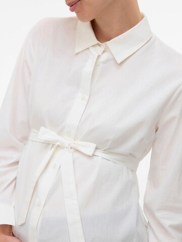 MAMALICIOUS Bluse in Weiß