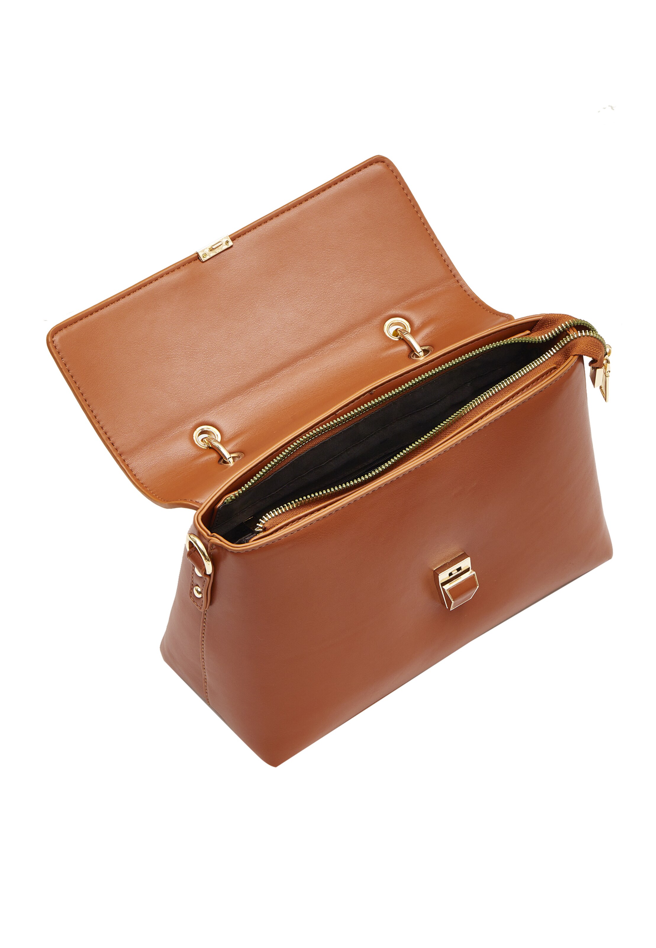 Usha Handtas in Bruin