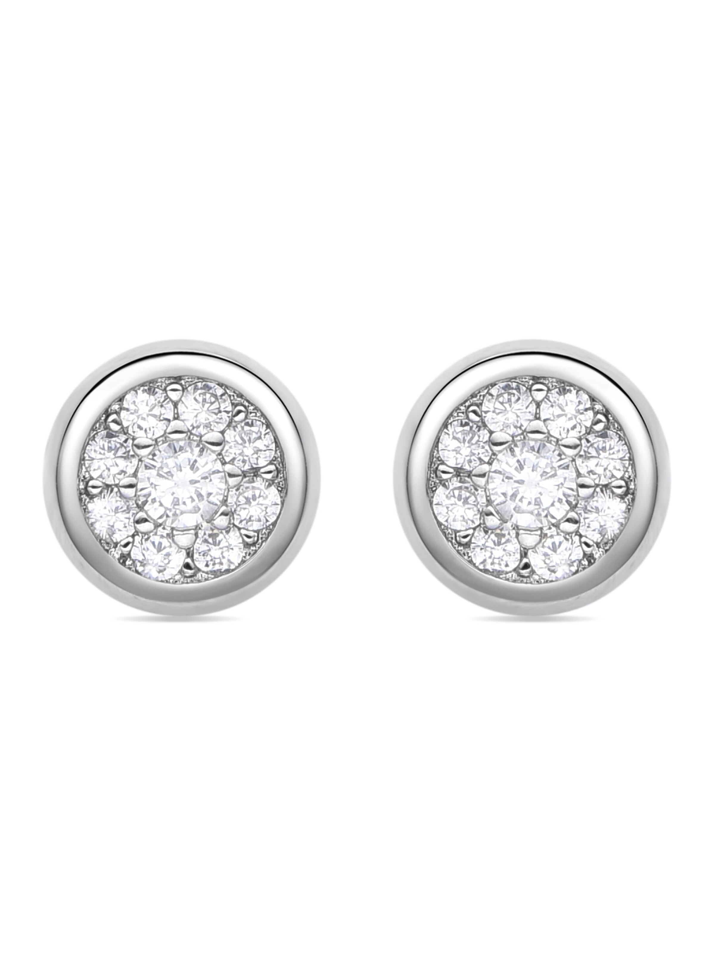 Luxenter Earrings 'Zasul' in White