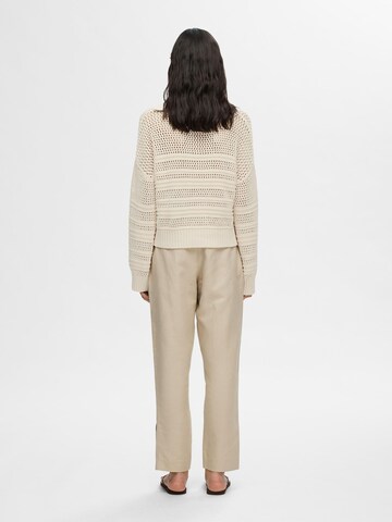 SELECTED FEMME Pullover in Beige