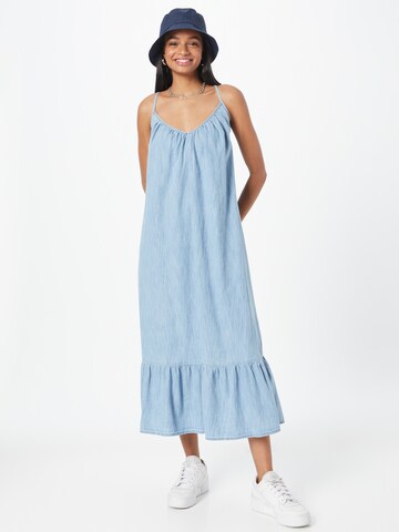 GAP Letní šaty 'TIER' – modrá