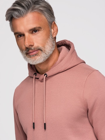 Sweat-shirt Ombre en rose
