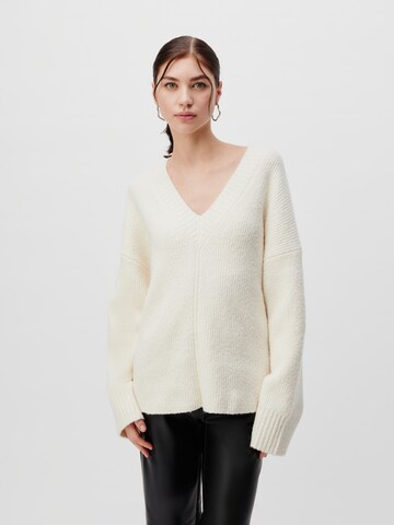 LeGer by Lena Gercke Pullover 'Vanessa' i hvid: forside