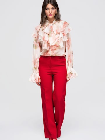 Ombre Blus i beige