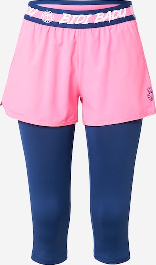 BIDI BADU Sportshorts in navy / dunkelpink / weiß, Produktansicht