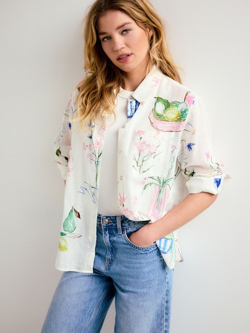 Chemisier Next en beige : devant