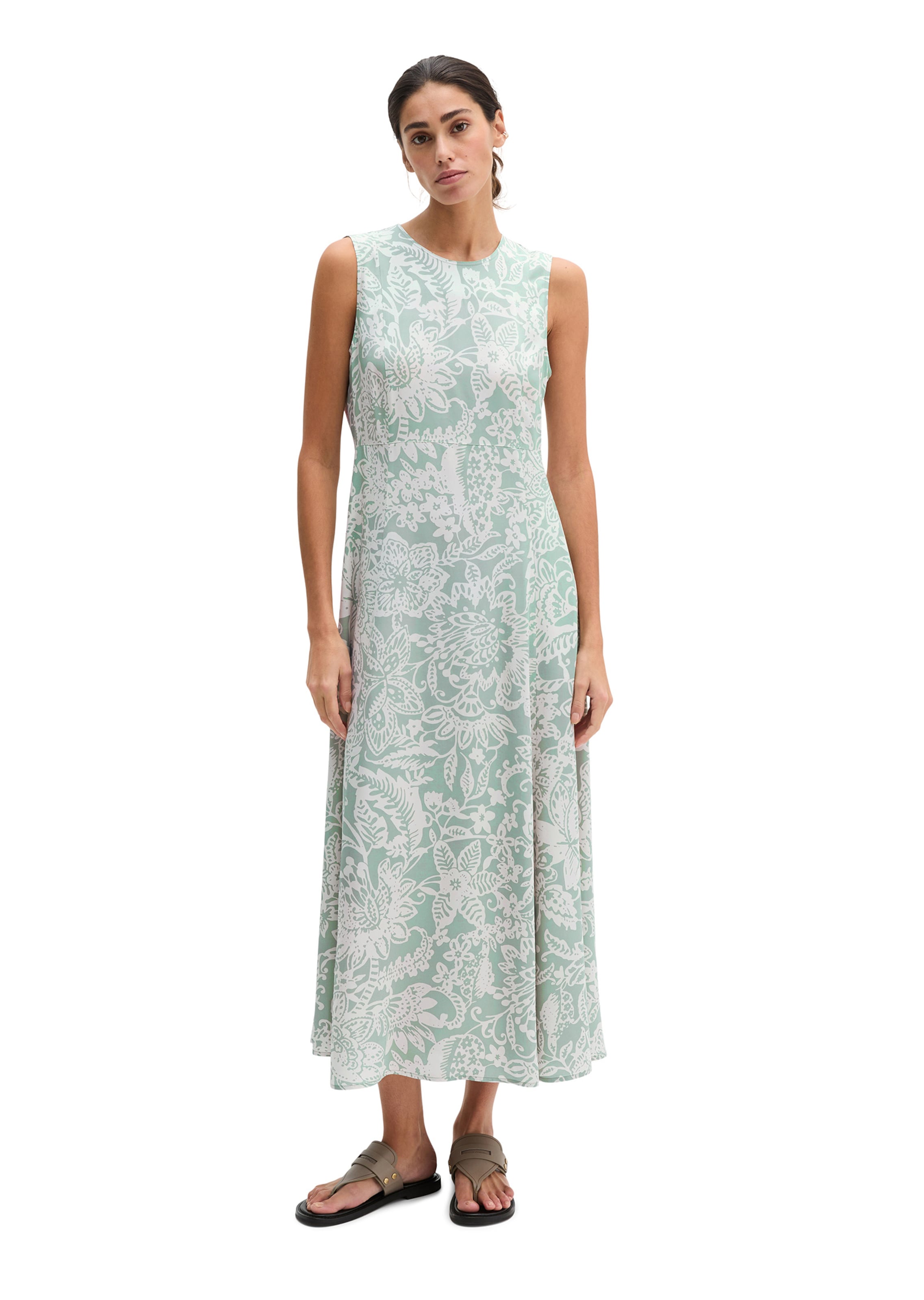 Marc O'Polo Kleid in Grün: Vorderseite