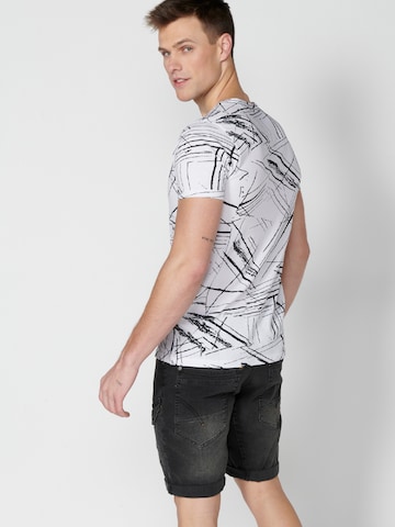 KOROSHI Tričko – bílá