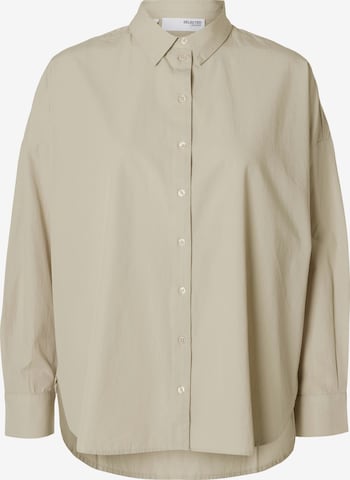 Camicia da donna 'SLFDina- Sanni' di SELECTED in grigio: frontale