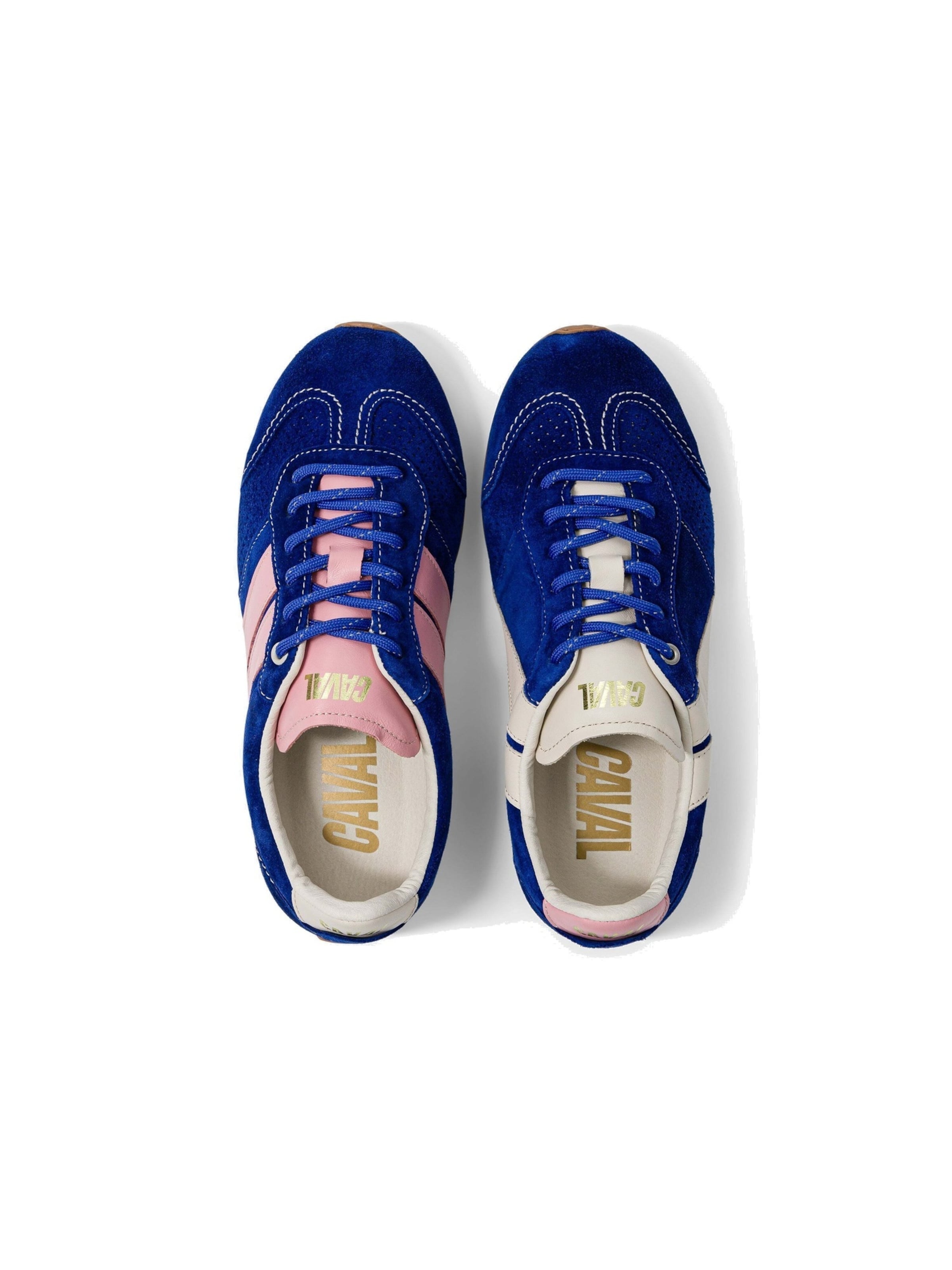 Scarpa stringata ' BALLET ' di Caval in blu
