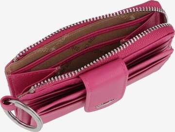 Braun Büffel Wallet 'Joy ' in Pink