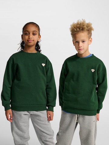 Hummel Sweatshirt 'Bee' i grøn: forside