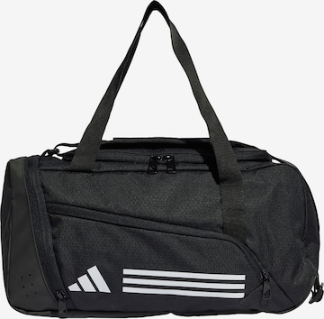 juoda ADIDAS PERFORMANCE Sportinis krepšys 'Essentials': priekis