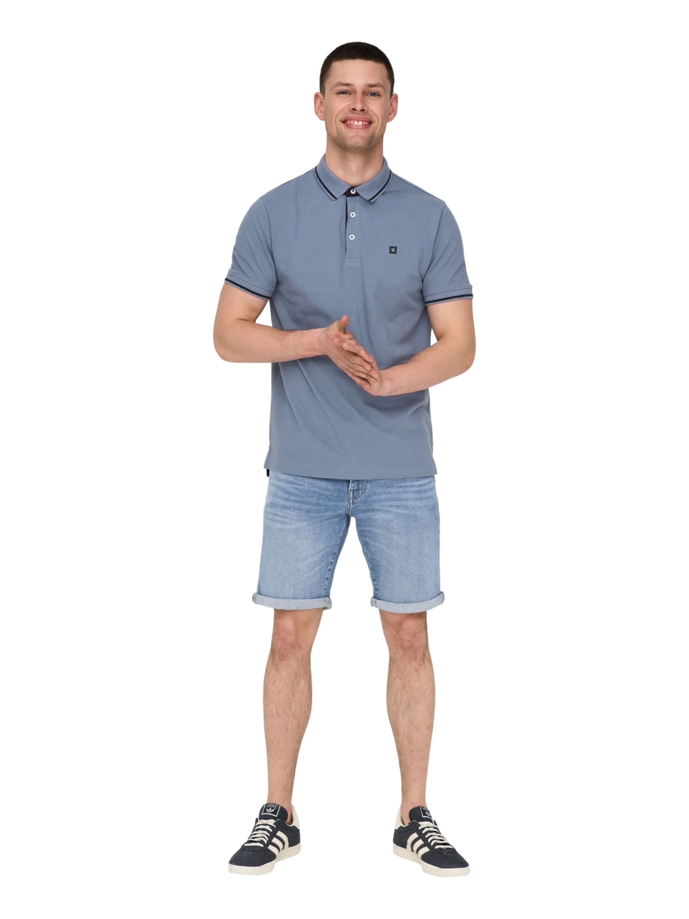 Only & Sons Štandardný strih Džínsy 'Ply MBD 8772' - Modrá