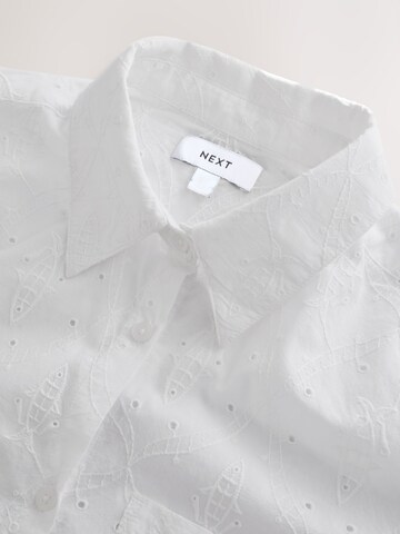 Chemisier Next en blanc