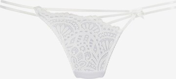 LASCANA Thong in White: front