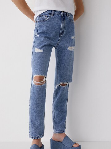 Pull&Bear Regular Jeans i blå: forside