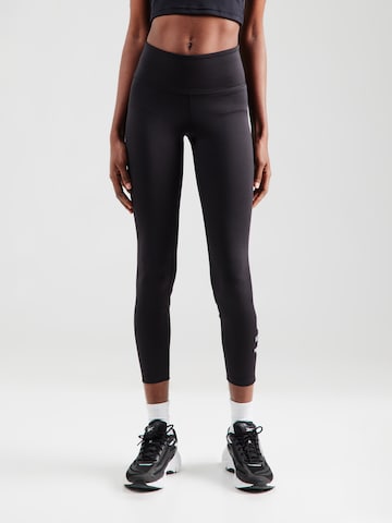 THE NORTH FACE Skinny Fit Спортен панталон 'FLEX' в черно: отпред