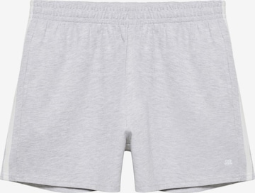 Pull&Bear Regular Housut 'PACIFIC' värissä harmaa: etupuoli