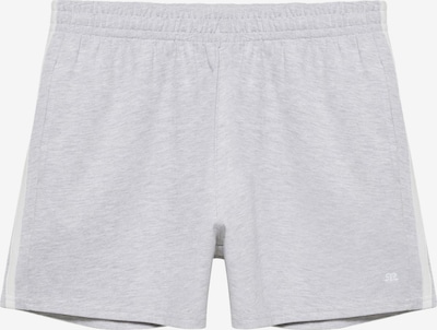 Pull&Bear Housut 'PACIFIC' koossa 34 värissä meleerattu harmaa / valkoinen, Tuotenäkymä