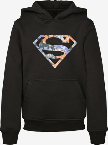 F4NT4STIC Sweatshirt 'DC Comics Superman' in Zwart: voorkant