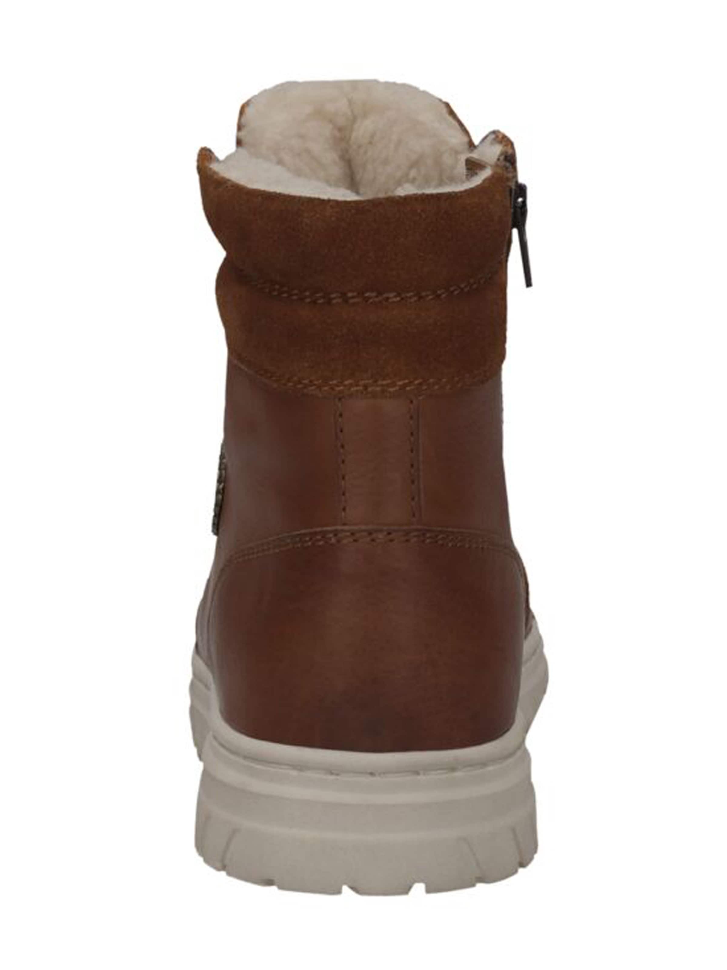 Bottines à lacets bugatti en marron